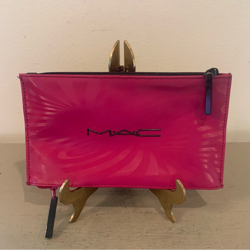 Mac 1 X Purple Double Zipper Makeup Case